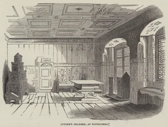 Chambre de Luther, à Wittenberg
